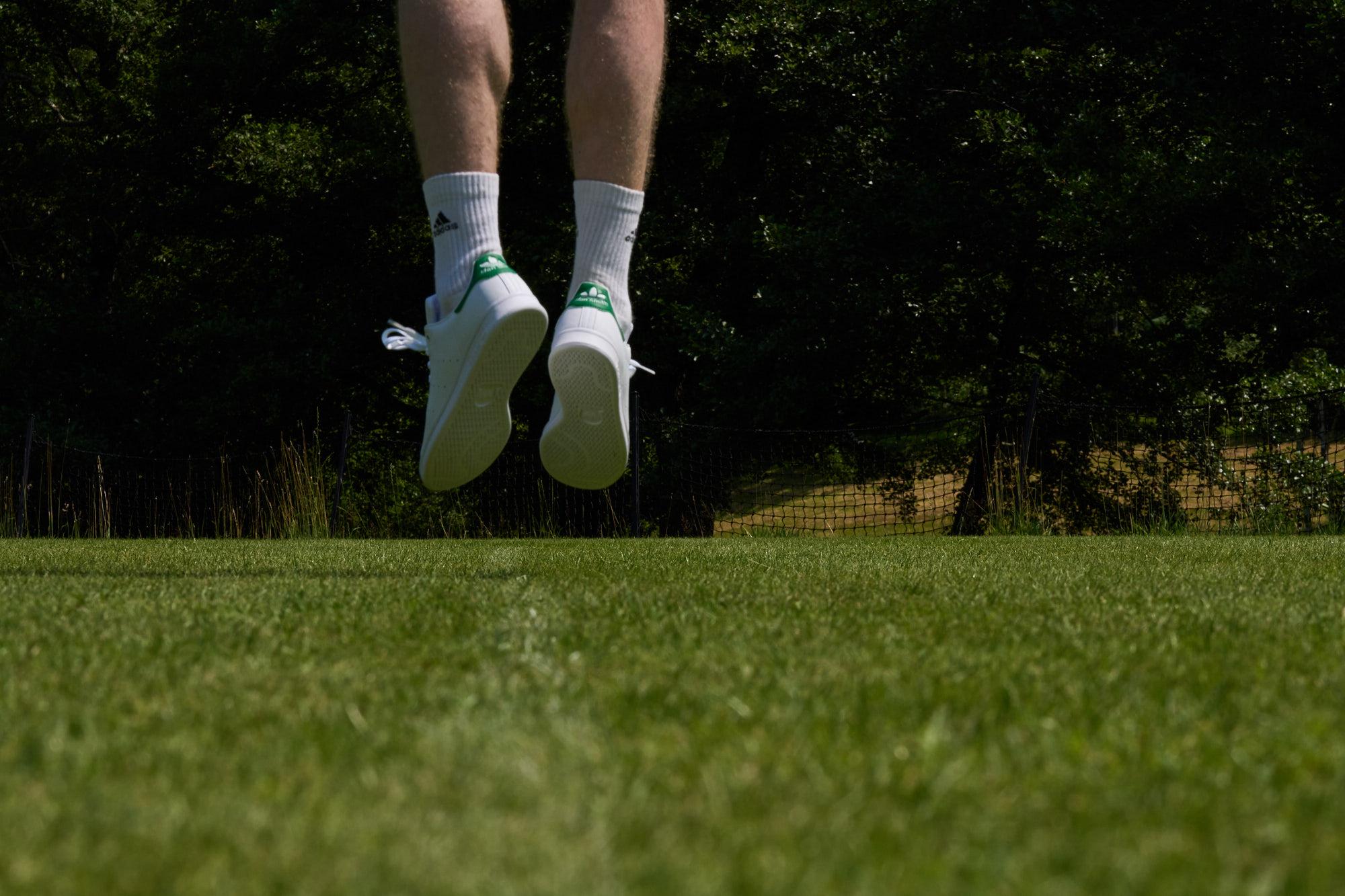 Adidas Stan Smith Jugando al tenis