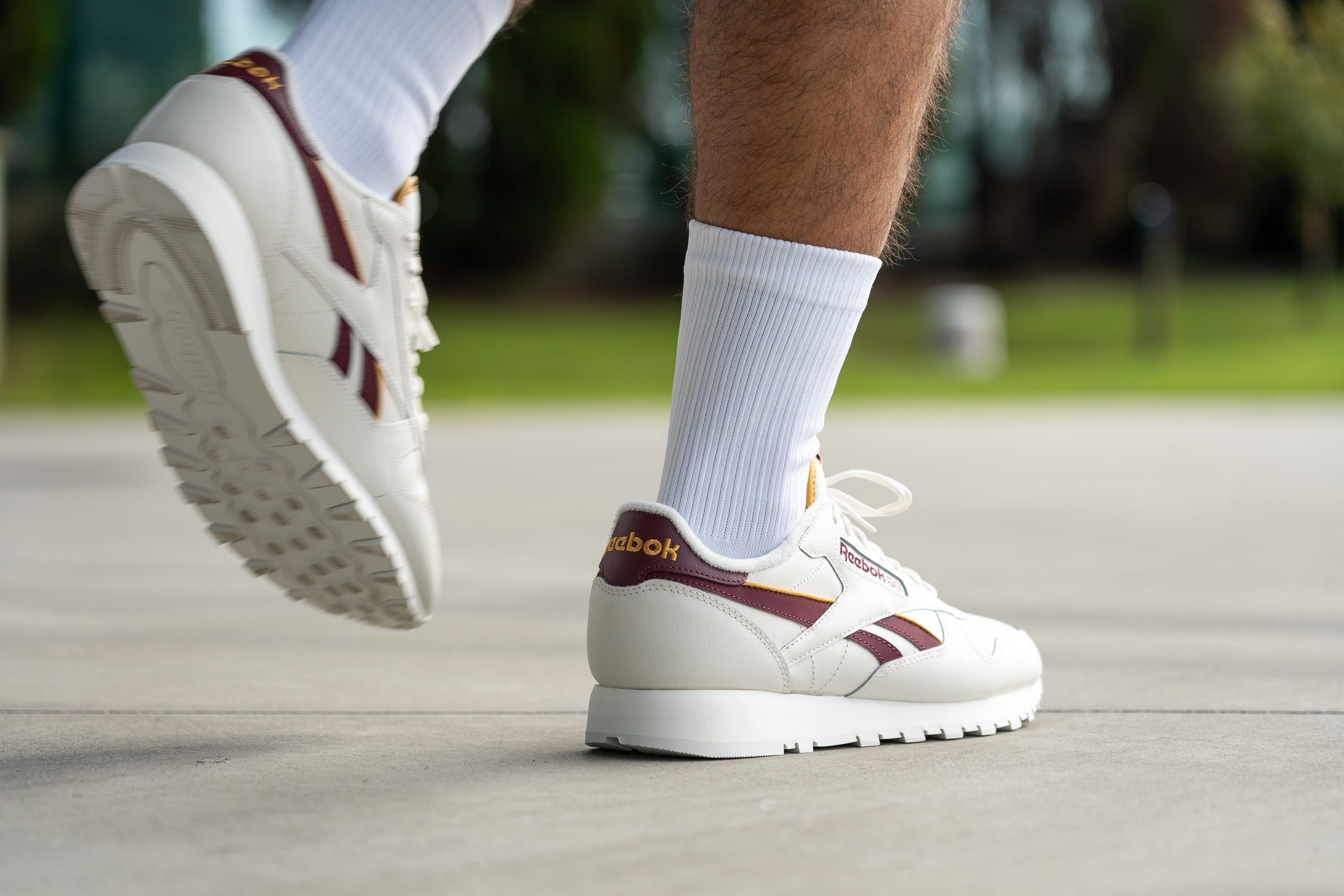 Reebok Classic Leather Heel stack