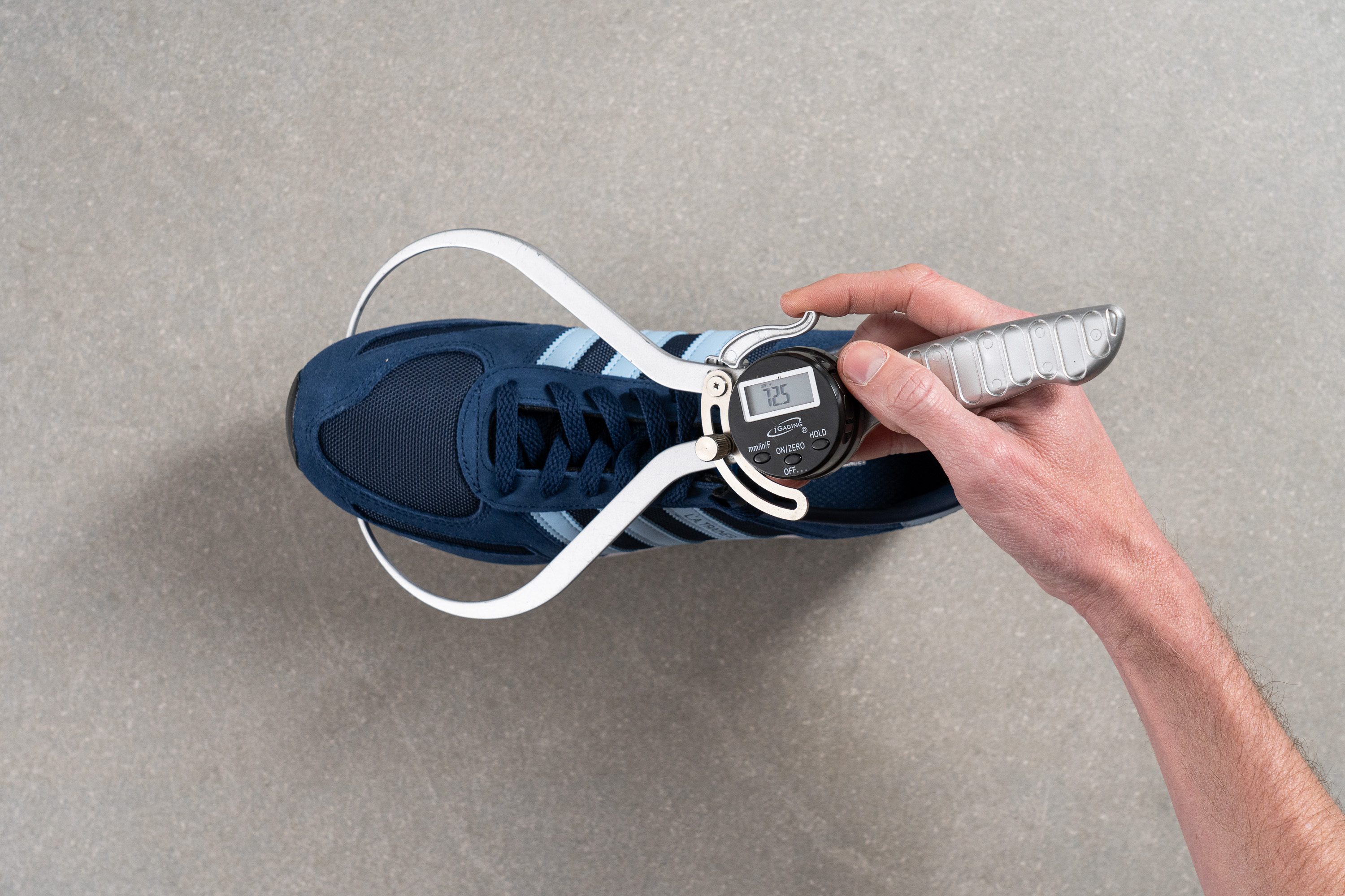 Adidas LA Trainer Toebox width at the big toe