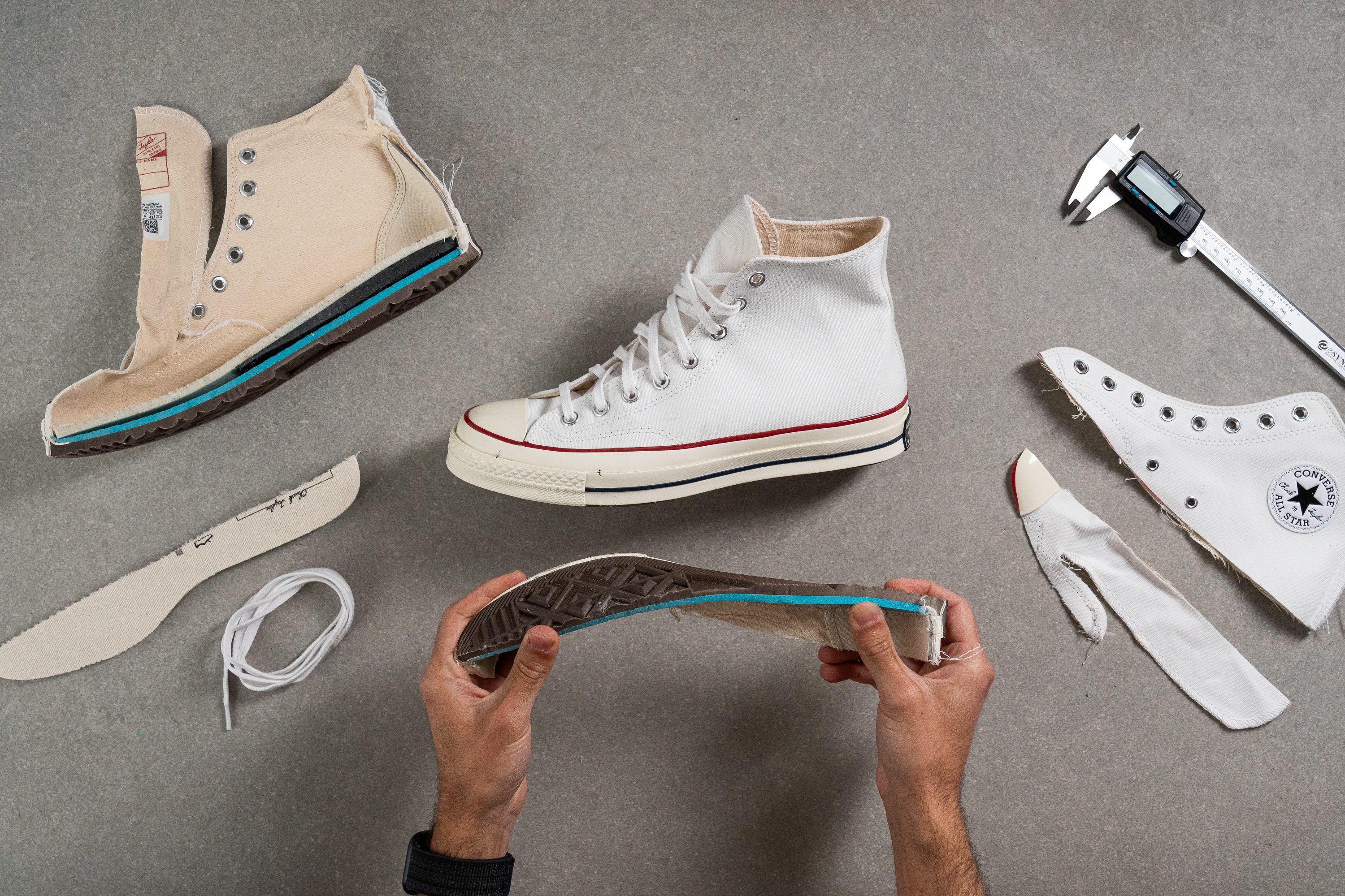 Prueba de laboratorio Converse Chuck Taylor All Star Caña alta
