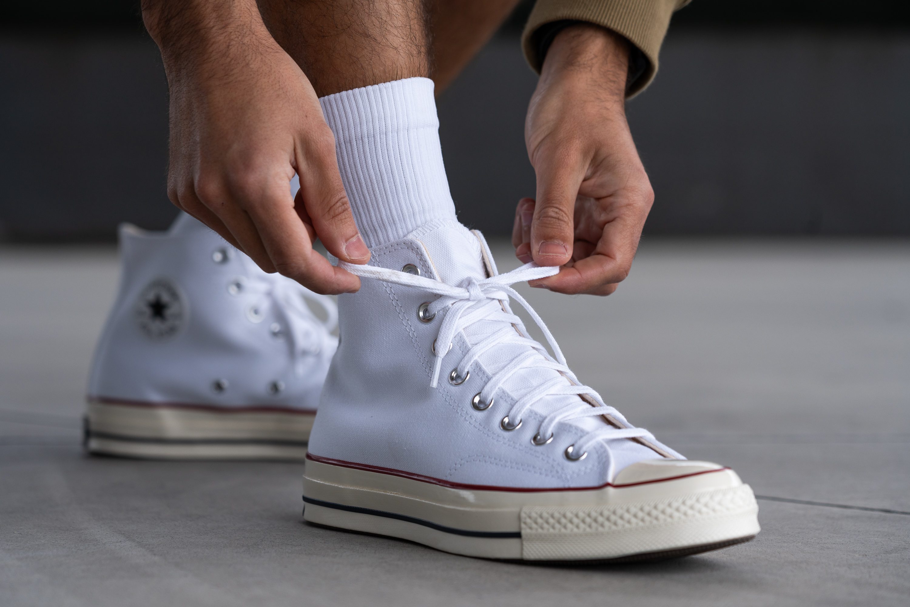 Converse Chuck Taylor All Star High Top lacing