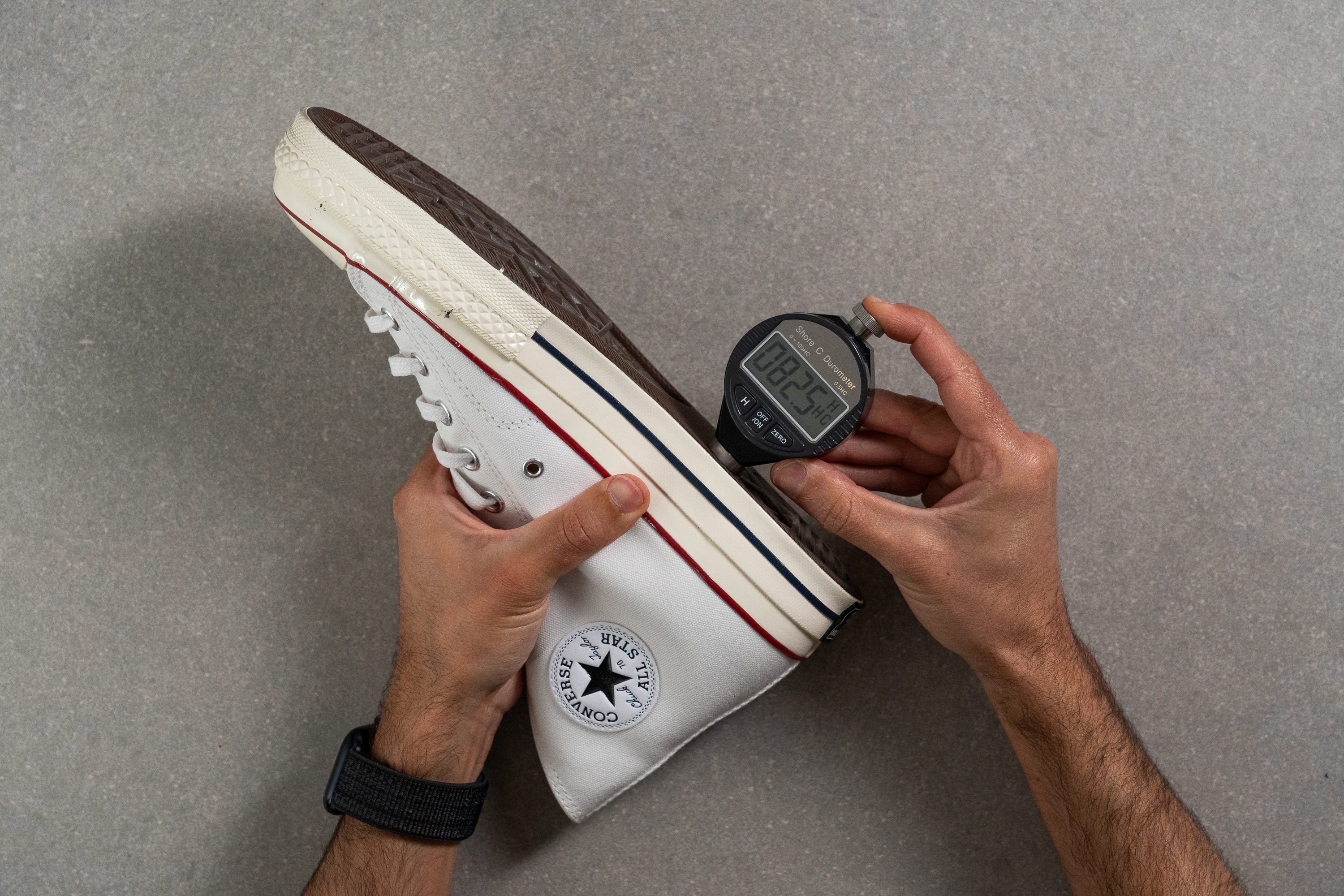 Converse Chuck Taylor All Star Caña alta Dureza de la suela exterior