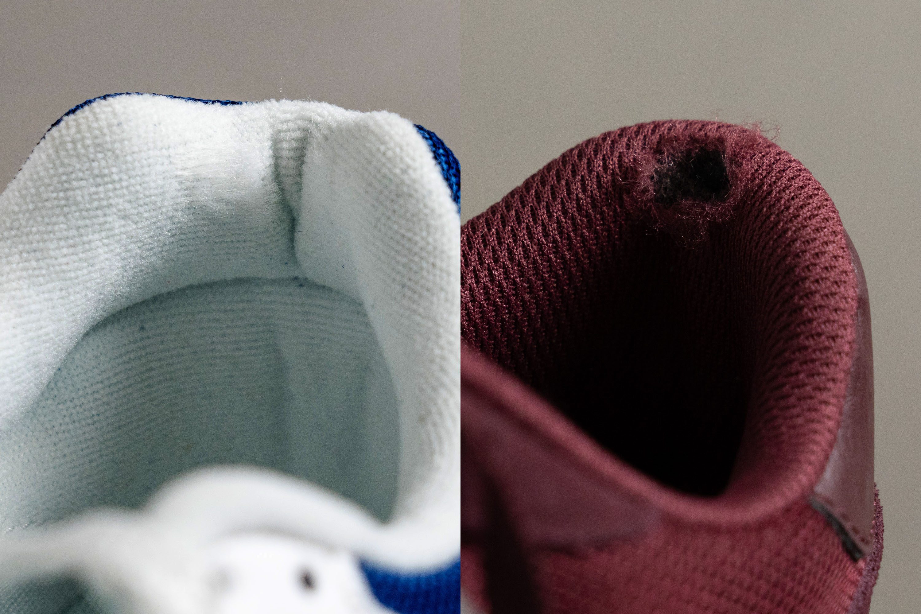 New Balance 997H Heel padding durability