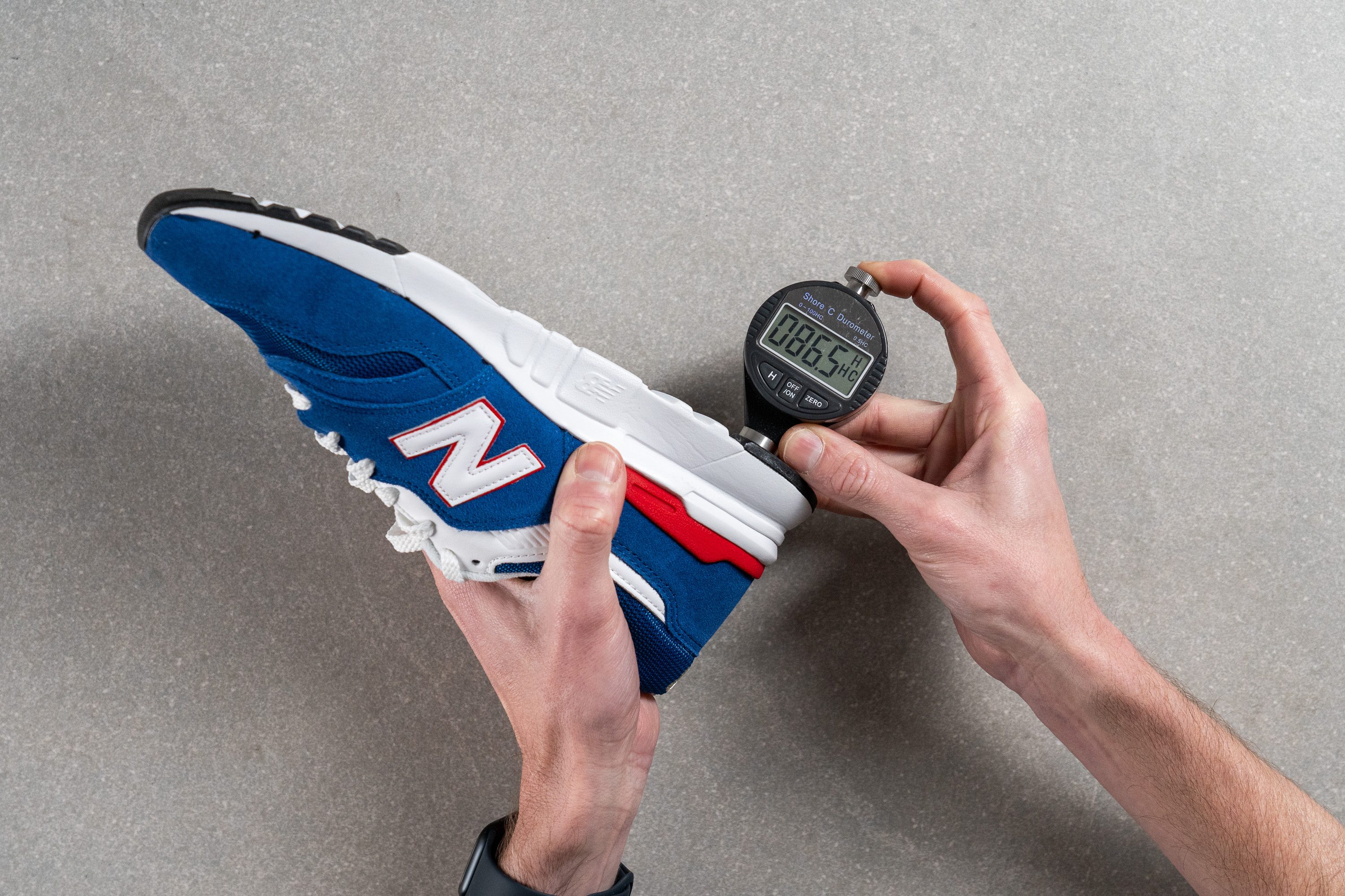 New Balance 997H Outsole hardness