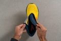 Brooks Hyperion Tempo Tongue: gusset type