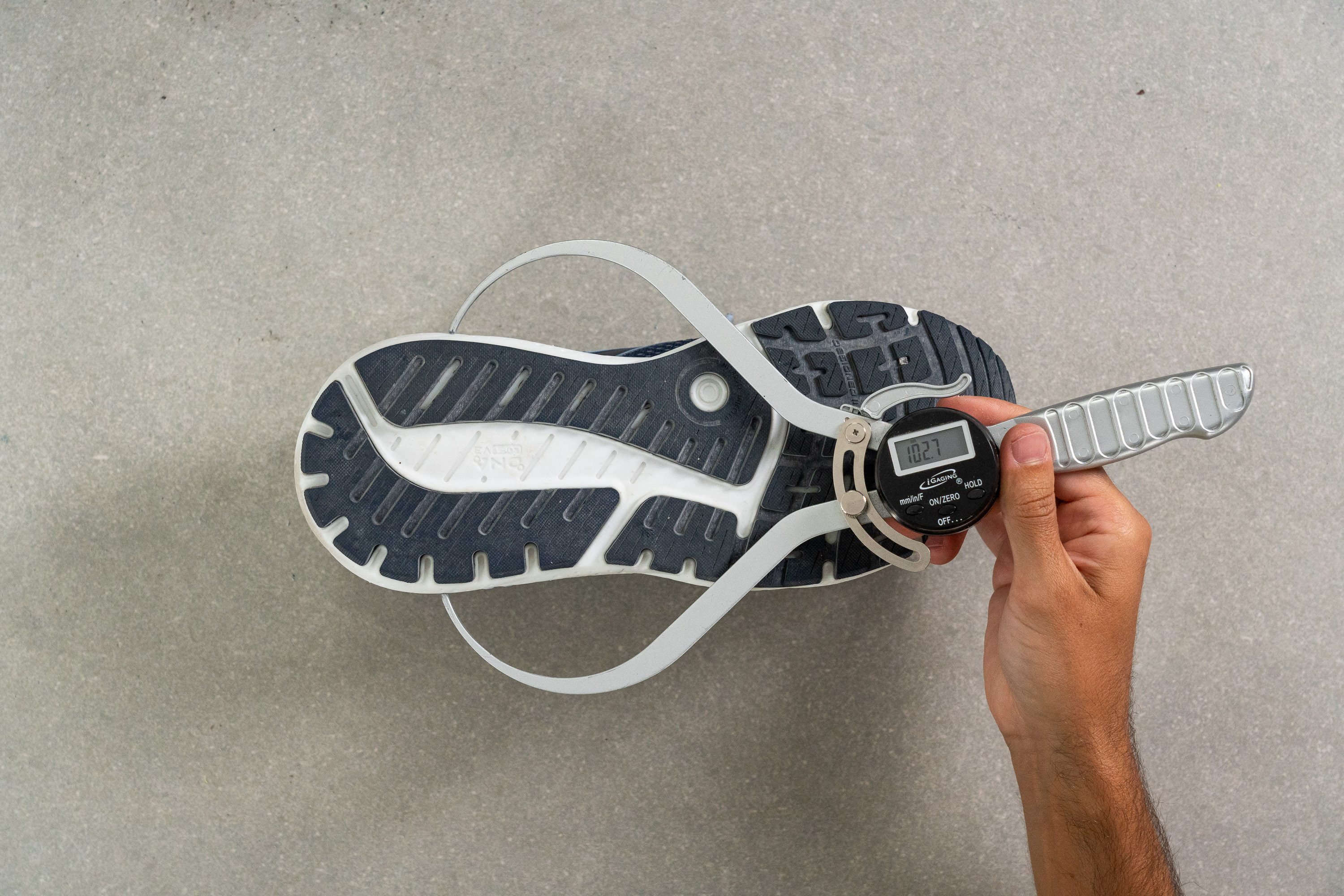 Brooks Beast GTS 23 Midsole width in the heel