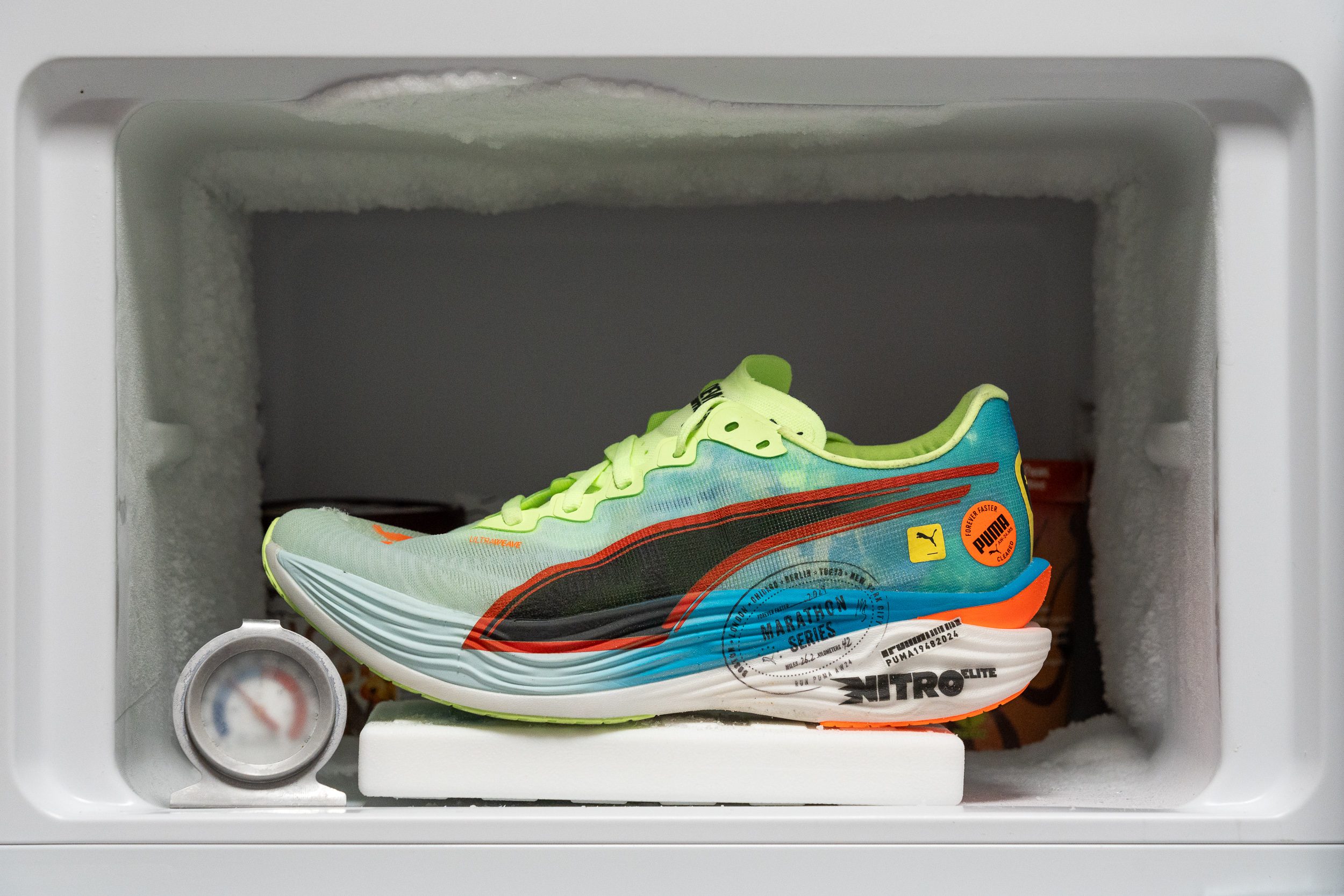 Puma Deviate Nitro Elite 3 Difference in midsole softness in cold