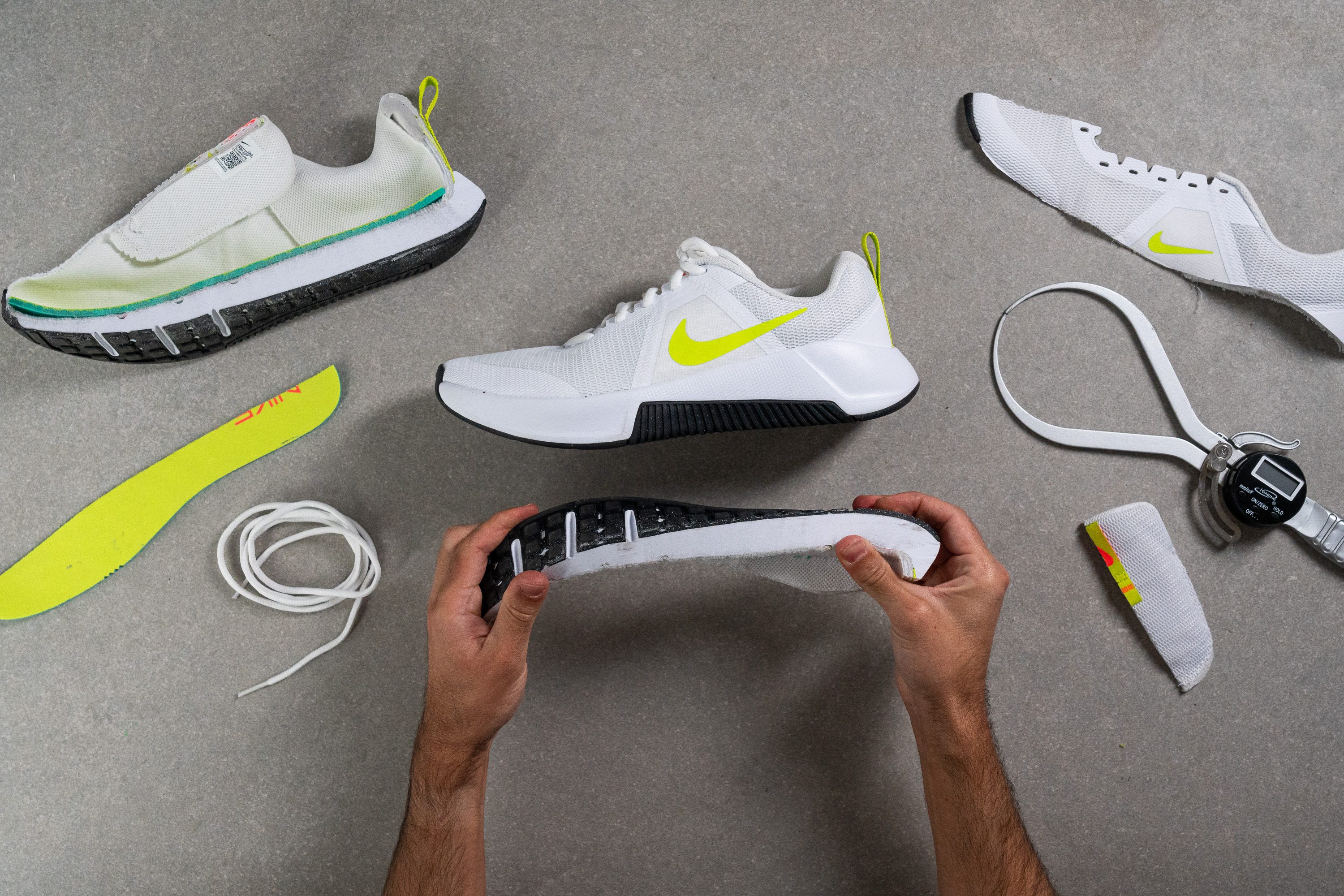 Prueba de laboratorio Nike MC Trainer 3